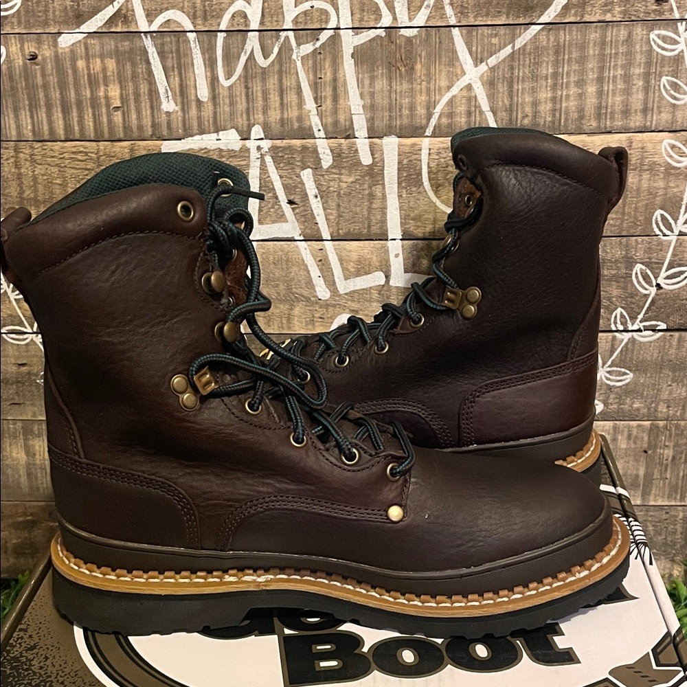 New Georgia Boot Men's Georgia Giant Steel Toe Work Boots - Picture 4 of 10